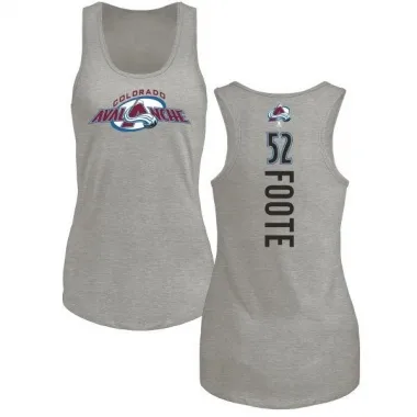 Ash Women's Adam Foote Colorado Avalanche Backer Tank Top -