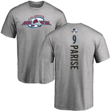 Ash Youth Zach Parise Colorado Avalanche Backer T-Shirt -