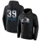 Black Men's Pavel Francouz Colorado Avalanche Branded Midnight Mascot Logo Pullover Hoodie