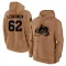 Brown Men's Artturi Lehkonen Colorado Avalanche 2023 Salute to Service Club Pullover Hoodie