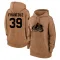 Brown Women's Pavel Francouz Colorado Avalanche 2023 Salute to Service Pullover Hoodie