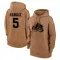 Brown Women's Rob Ramage Colorado Avalanche 2023 Salute to Service Pullover Hoodie