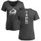 Charcoal Women's Rob Blake Colorado Avalanche One Color Backer T-Shirt -