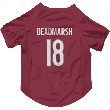 Colorado Avalanche Adam Deadmarsh  Burgundy Dog & Cat Pet Jersey