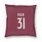 Colorado Avalanche Arvid Holm  Burgundy Pillow Cover (18 X 18)