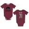 Colorado Avalanche Calum Ritchie  Burgundy Newborn & Infant Bodysuit