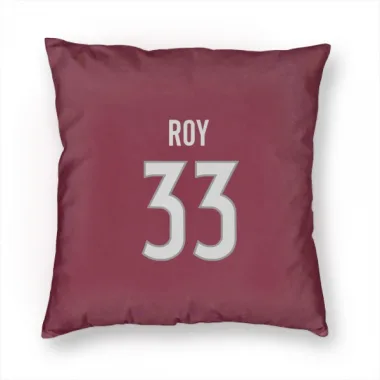 Colorado Avalanche Patrick Roy  Burgundy Pillow Cover (18 X 18)