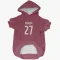 Colorado Avalanche Scott Parker  Burgundy Dog & Cat Pet Hoodie