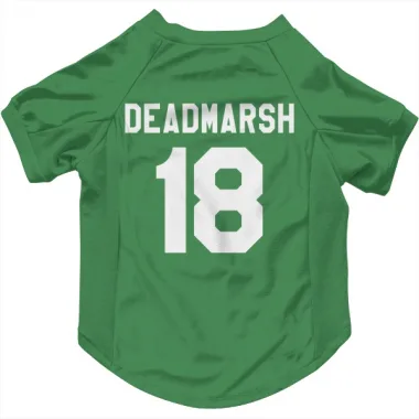 Green Colorado Avalanche Adam Deadmarsh   Dog & Cat Pet Jersey