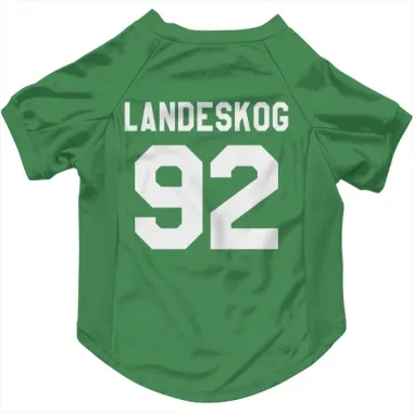 Green Colorado Avalanche Gabriel Landeskog   Dog & Cat Pet Jersey