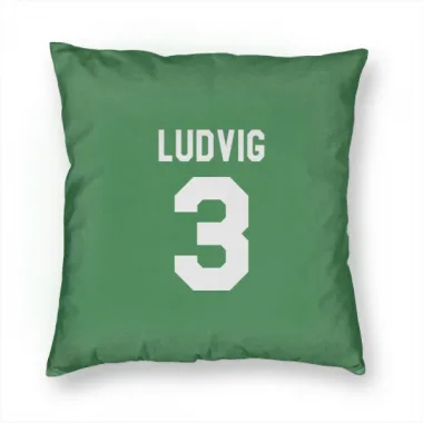 Green Colorado Avalanche John Ludvig   Pillow Cover (18 X 18)