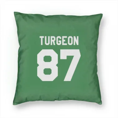 Green Colorado Avalanche Pierre Turgeon   Pillow Cover (18 X 18)