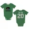 Green Colorado Avalanche Ross Colton   Newborn & Infant Bodysuit