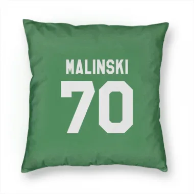 Green Colorado Avalanche Sam Malinski   Pillow Cover (18 X 18)