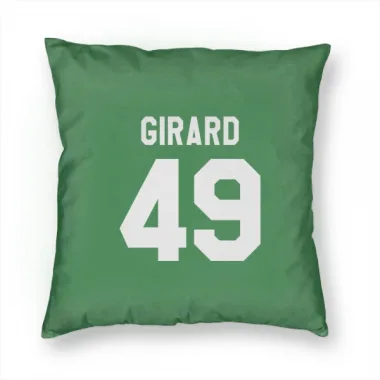 Green Colorado Avalanche Samuel Girard   Pillow Cover (18 X 18)