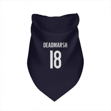 Navy Colorado Avalanche Adam Deadmarsh   Dog & Cat Pet Bandana