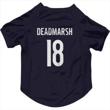 Navy Colorado Avalanche Adam Deadmarsh   Dog & Cat Pet Jersey