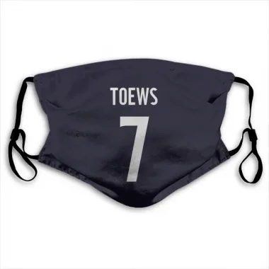 Navy Colorado Avalanche Devon Toews   Face Mask