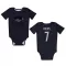 Navy Colorado Avalanche Devon Toews   Newborn & Infant Bodysuit