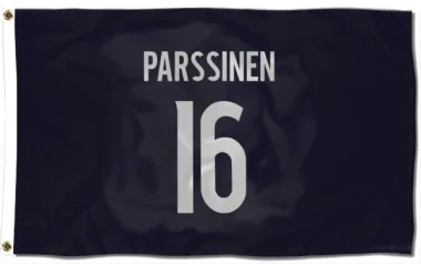 Navy Colorado Avalanche Juuso Parssinen   Flag (3 X 5)