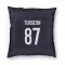 Navy Colorado Avalanche Pierre Turgeon   Pillow Cover (18 X 18)