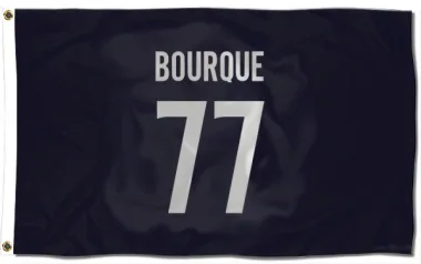 Navy Colorado Avalanche Raymond Bourque   Flag (3 X 5)