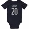 Navy Colorado Avalanche Ross Colton   Newborn & Infant Bodysuit