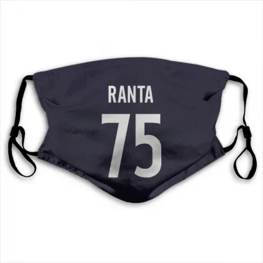 Navy Colorado Avalanche Sampo Ranta   Face Mask