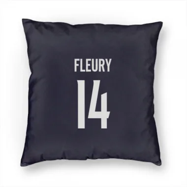 Navy Colorado Avalanche Theoren Fleury   Pillow Cover (18 X 18)