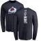 Navy Men's Brad Hunt Colorado Avalanche Backer Long Sleeve T-Shirt -