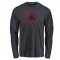 Navy Men's Brad Hunt Colorado Avalanche Insignia Long Sleeve T-Shirt -