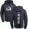 Navy Youth Custom Colorado Avalanche Branded Backer Pullover Hoodie