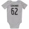 White Colorado Avalanche Artturi Lehkonen   Newborn & Infant Bodysuit