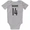 White Colorado Avalanche Chris Wagner   Newborn & Infant Bodysuit