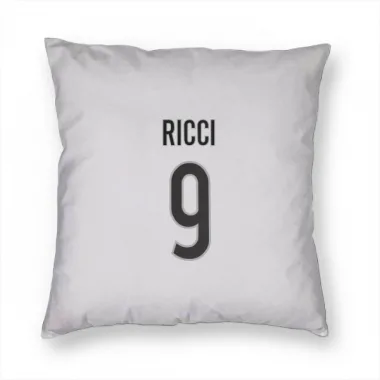 White Colorado Avalanche Mike Ricci   Pillow Cover (18 X 18)