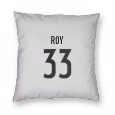 White Colorado Avalanche Patrick Roy   Pillow Cover (18 X 18)