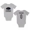 White Colorado Avalanche Tucker Poolman   Newborn & Infant Bodysuit