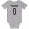 White Colorado Avalanche Tucker Poolman   Newborn & Infant Bodysuit