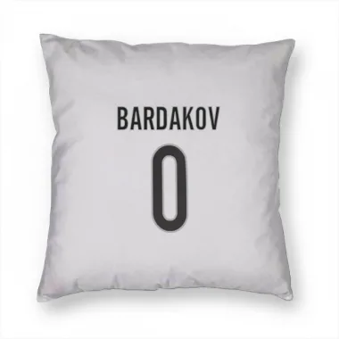 White Colorado Avalanche Zakhar Bardakov   Pillow Cover (18 X 18)